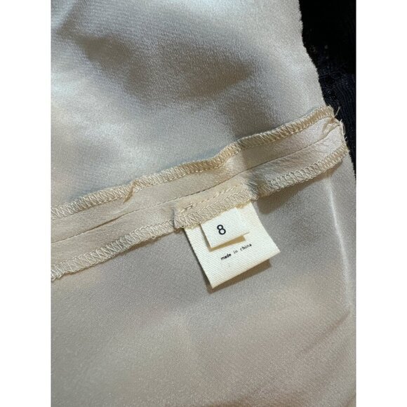 L'Agence Black Lace Dress with slip Size 8 - Picture 4 of 4